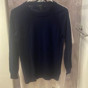 Navy blue sweater